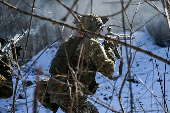 Russia Ukraine Military Operation Assault Units