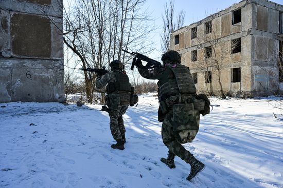Russia Ukraine Military Operation Assault Units