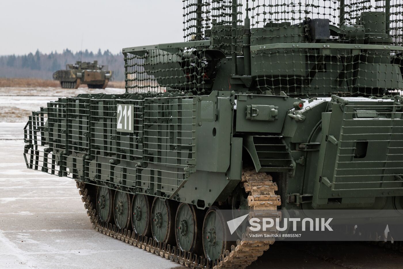 Russia Upgraded Armoured Vehicles