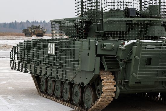 Russia Upgraded Armoured Vehicles