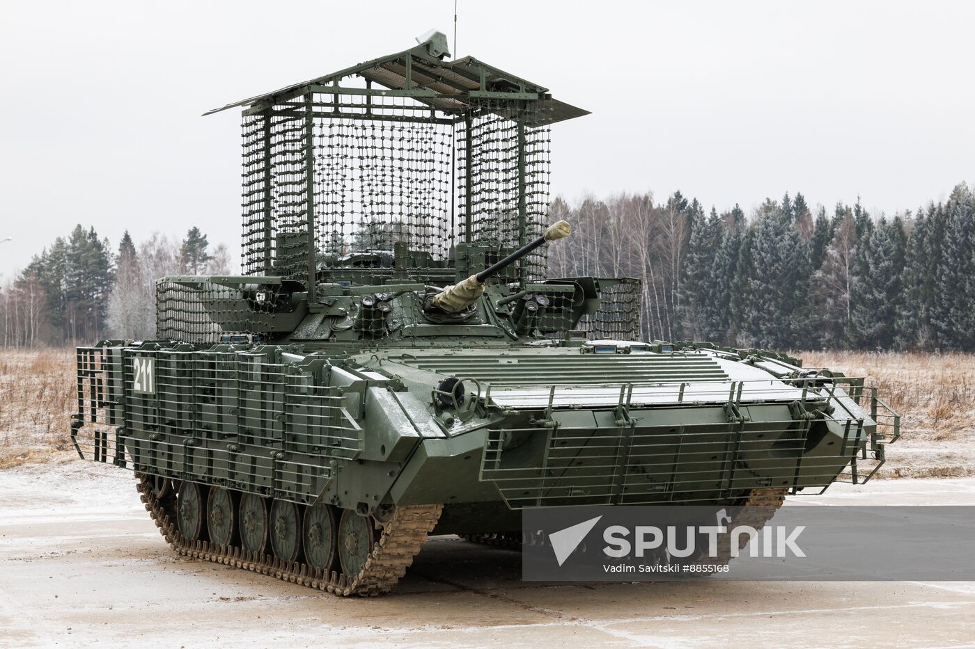 Russia Upgraded Armoured Vehicles