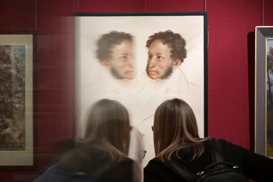 Russia Art Pushkin Death Commemoration