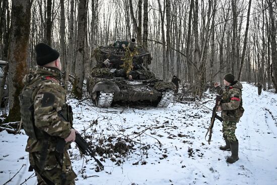 Russia Ukraine Kursk Attack Akhmat Special Forces