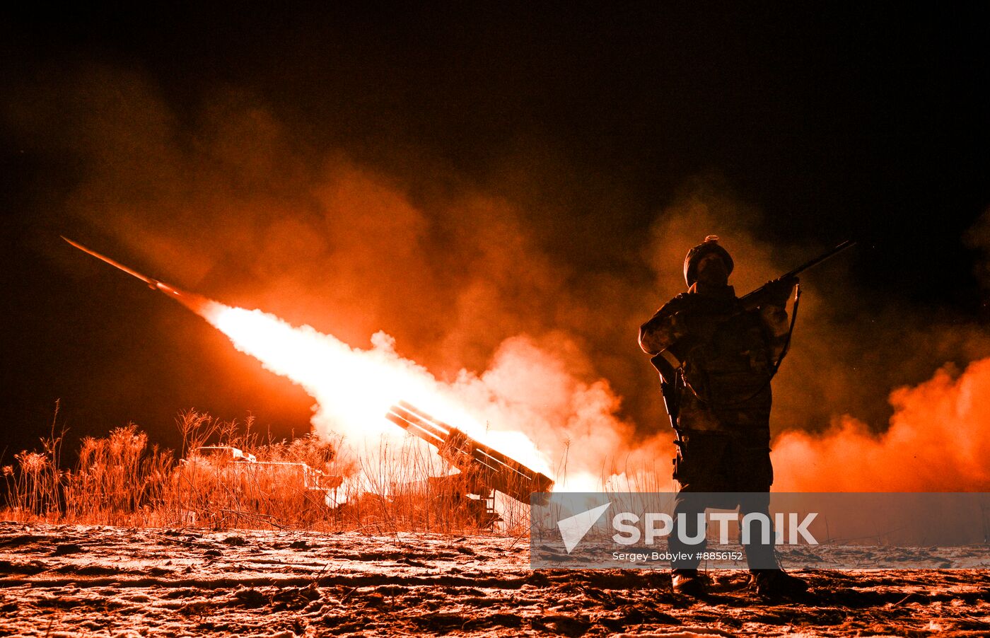 Russia Ukraine Kursk Attack Artillery Unit