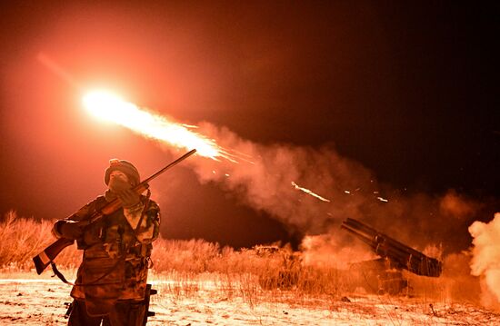 Russia Ukraine Kursk Attack Artillery Unit