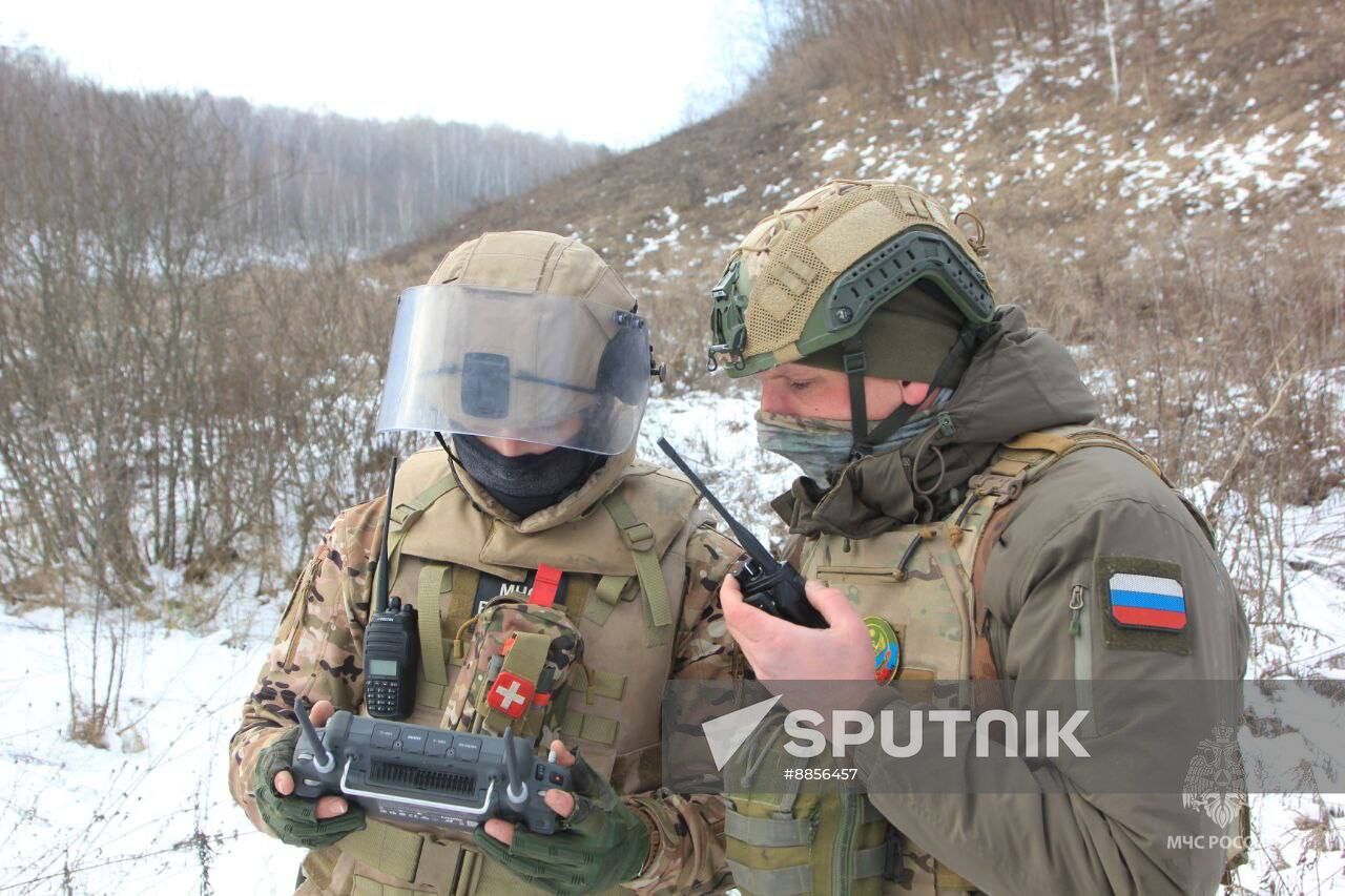 Russia Ukraine Kursk Attack Demining