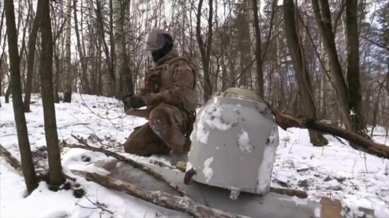 Russia Ukraine Kursk Attack Demining