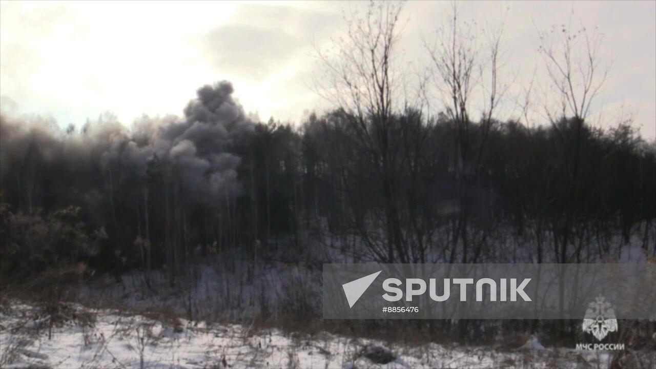 Russia Ukraine Kursk Attack Demining