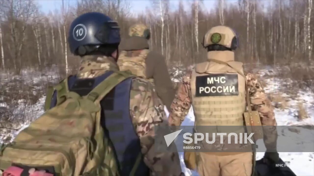 Russia Ukraine Kursk Attack Demining