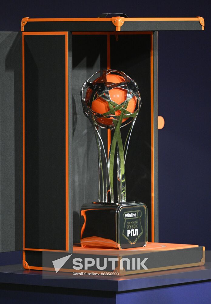 Russia Soccer Premier-League Winter Cup Awarding