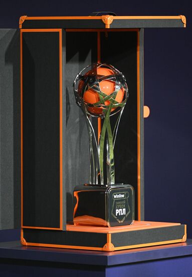 Russia Soccer Premier-League Winter Cup Awarding