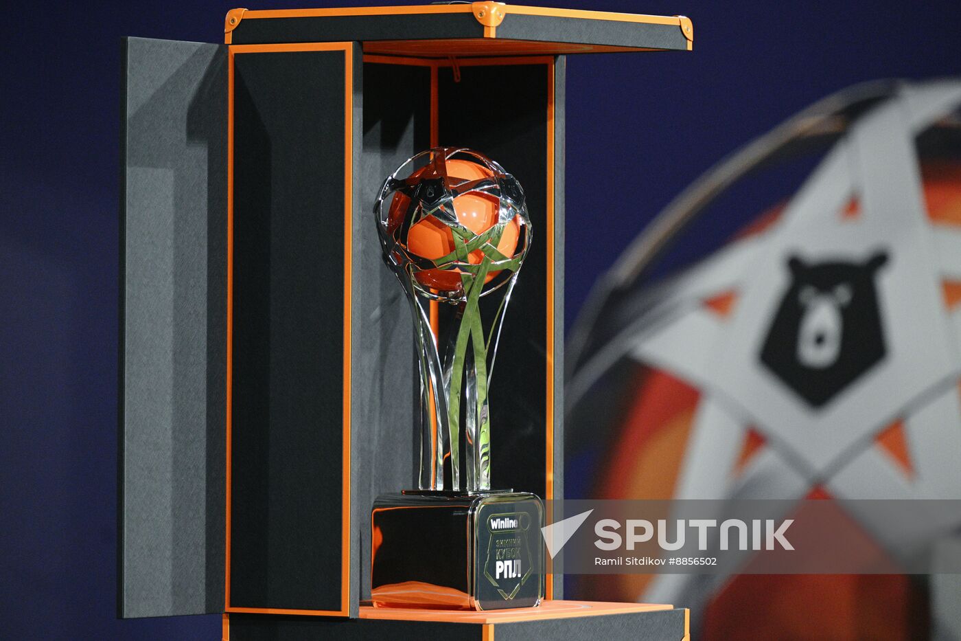 Russia Soccer Premier-League Winter Cup Awarding