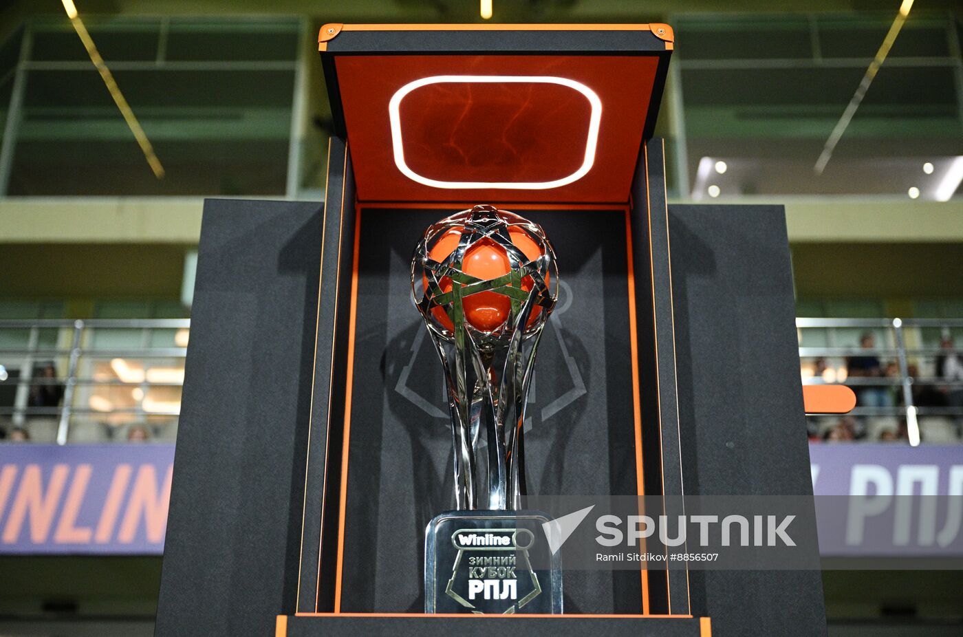 Russia Soccer Premier-League Winter Cup Awarding