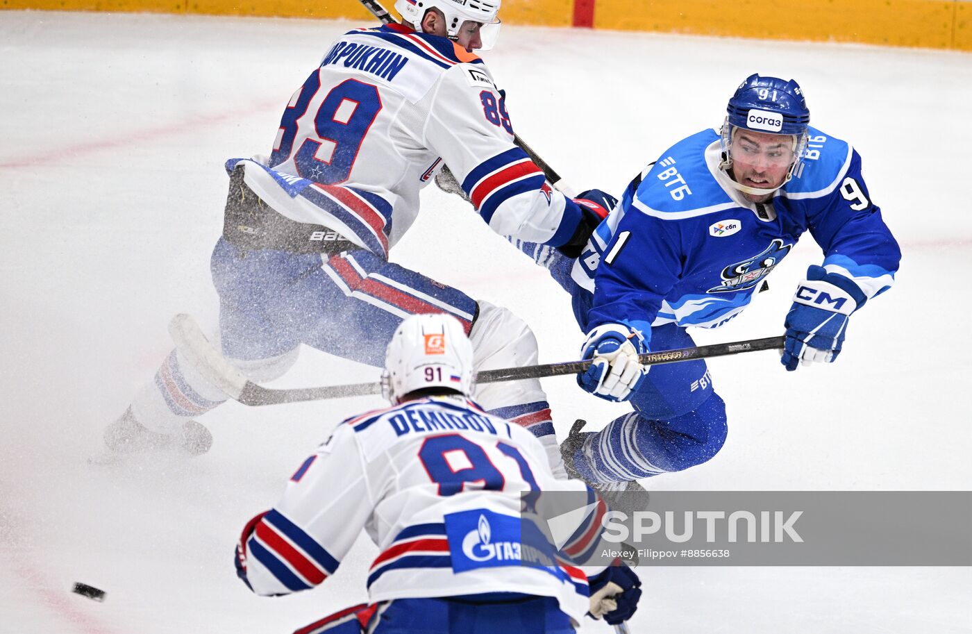 Russia Ice Hockey kontinental League Dynamo - SKA