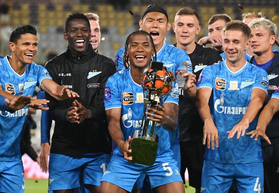 Russia Soccer Premier-League Winter Cup Awarding