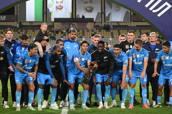 Russia Soccer Premier-League Winter Cup Awarding