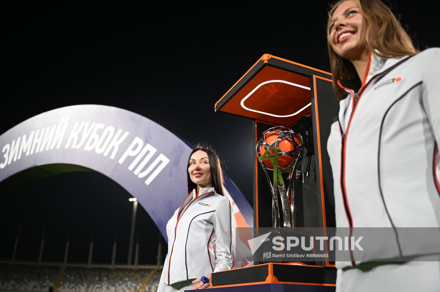 Russia Soccer Premier-League Winter Cup Awarding