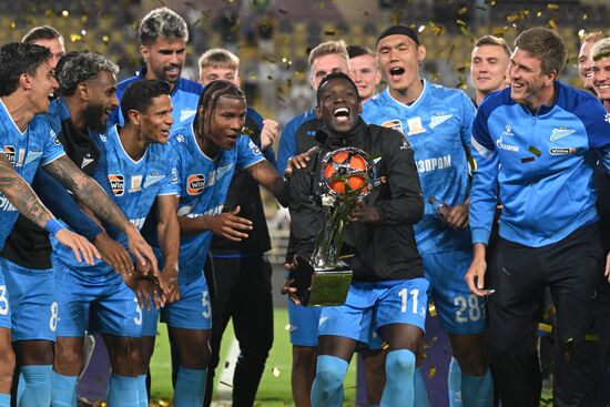 Russia Soccer Premier-League Winter Cup Awarding