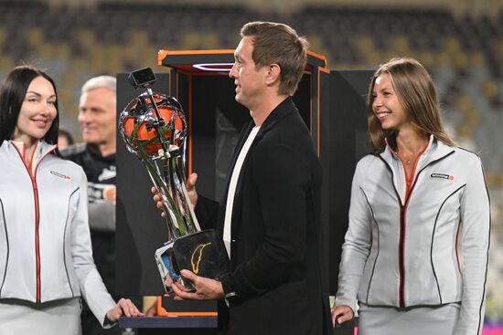 Russia Soccer Premier-League Winter Cup Awarding