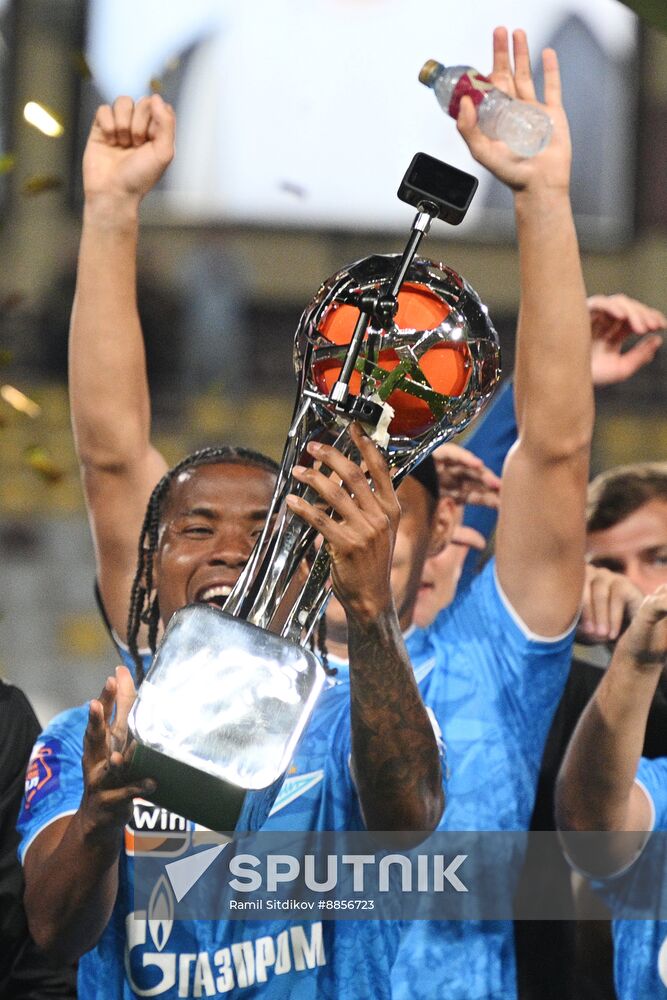 Russia Soccer Premier-League Winter Cup Awarding
