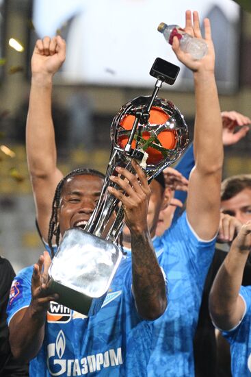 Russia Soccer Premier-League Winter Cup Awarding