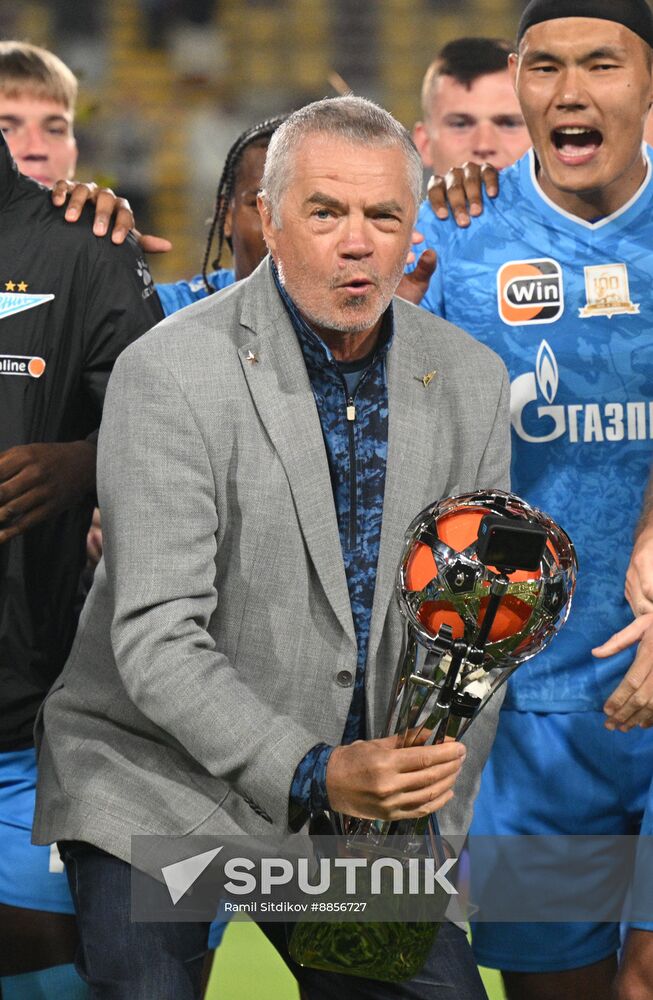 Russia Soccer Premier-League Winter Cup Awarding