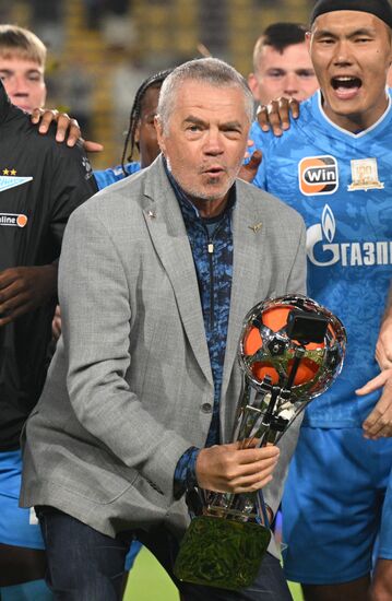 Russia Soccer Premier-League Winter Cup Awarding