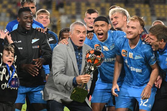 Russia Soccer Premier-League Winter Cup Awarding