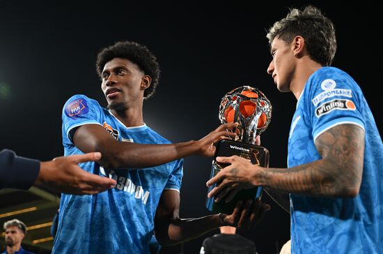 Russia Soccer Premier-League Winter Cup Awarding