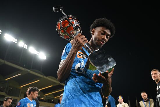 Russia Soccer Premier-League Winter Cup Awarding