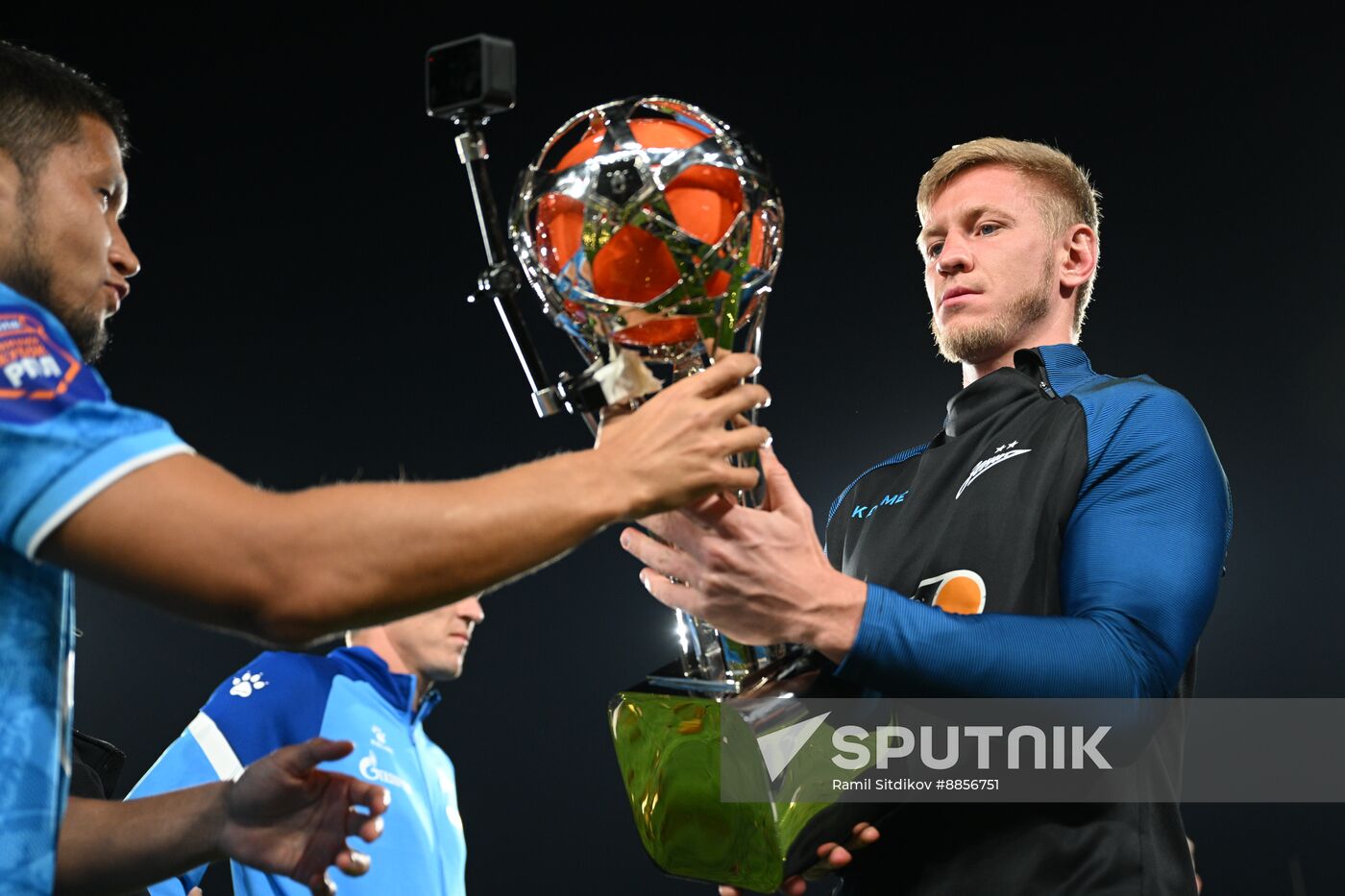 Russia Soccer Premier-League Winter Cup Awarding
