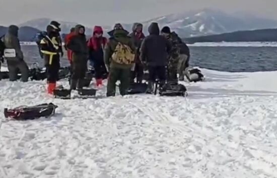 Russia Fishermen Rescue Operation