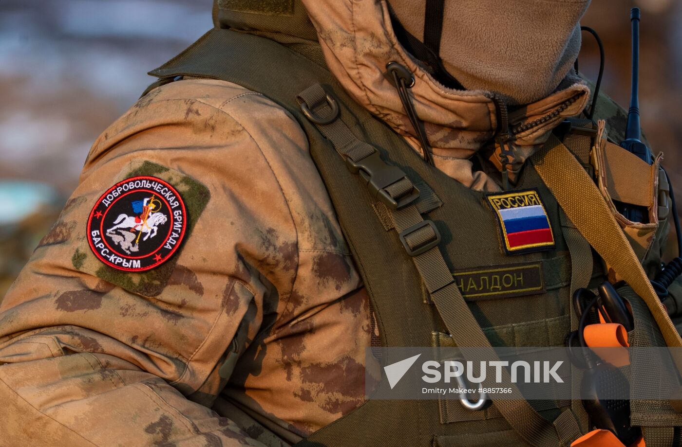 Russia Crimea Territorial Defence Training