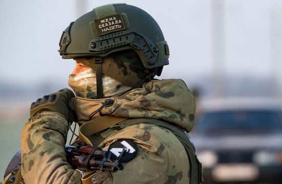 Russia Crimea Territorial Defence Training