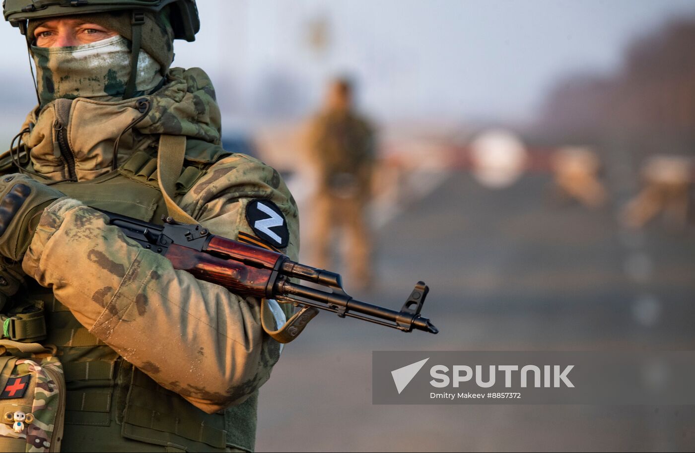 Russia Crimea Territorial Defence Training