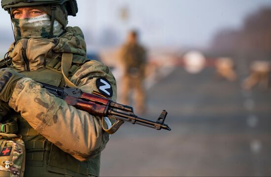 Russia Crimea Territorial Defence Training