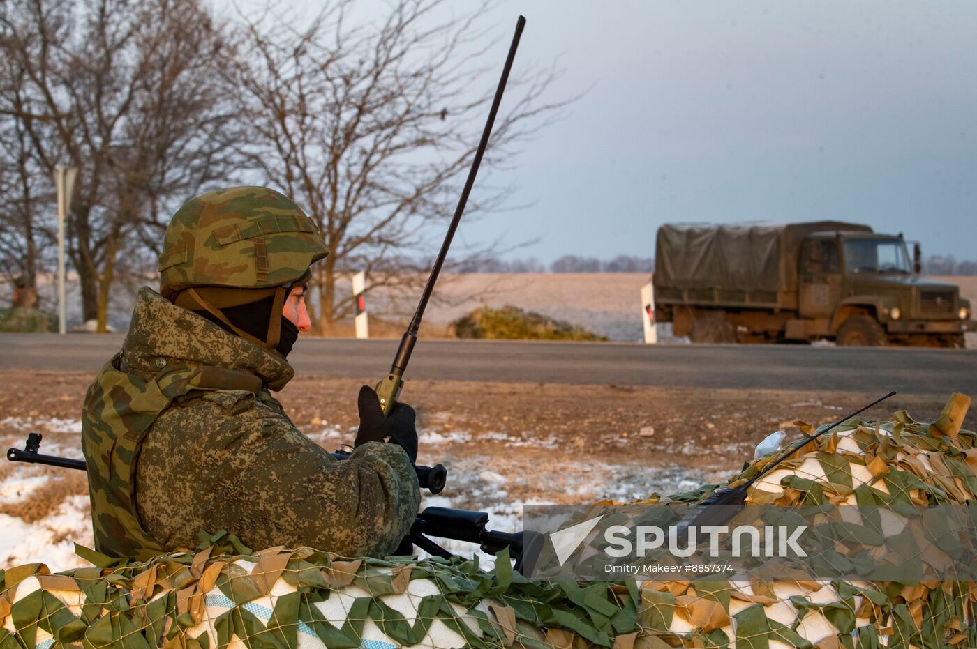 Russia Crimea Territorial Defence Training