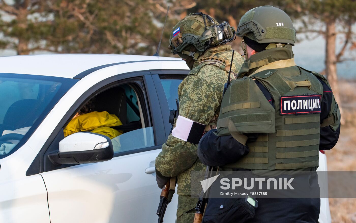 Russia Crimea Territorial Defence Training