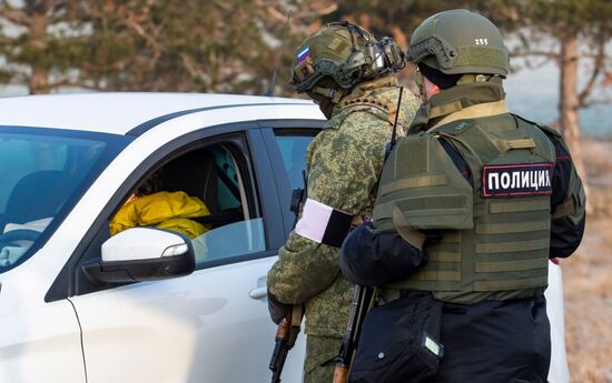 Russia Crimea Territorial Defence Training