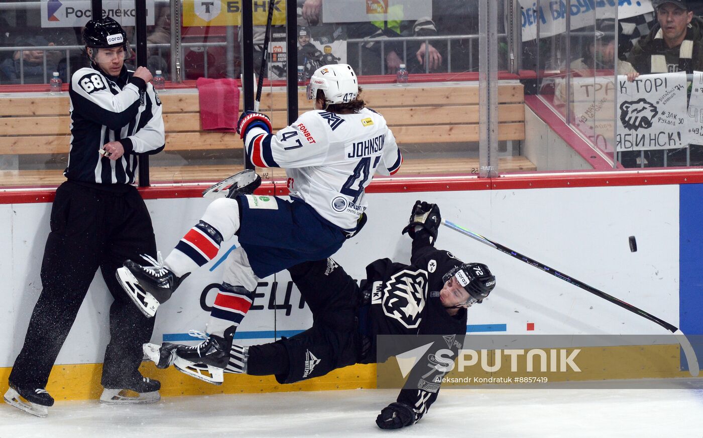Russia Ice Hockey Kontinental League Traktor - Metallurg