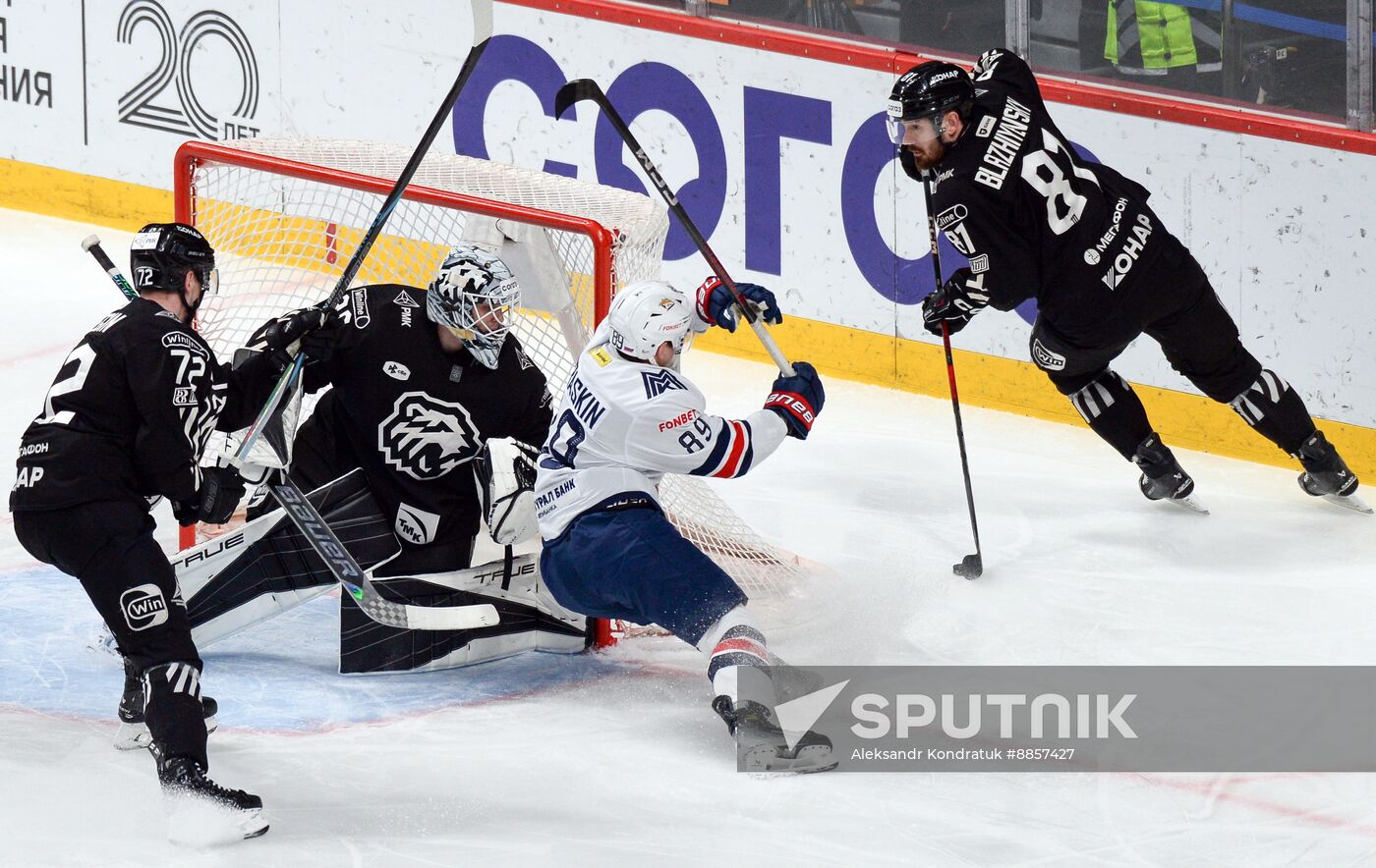 Russia Ice Hockey Kontinental League Traktor - Metallurg