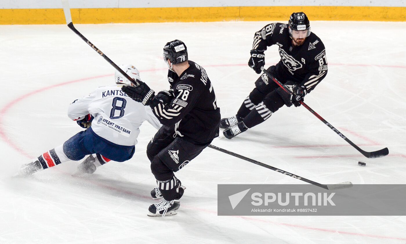 Russia Ice Hockey Kontinental League Traktor - Metallurg