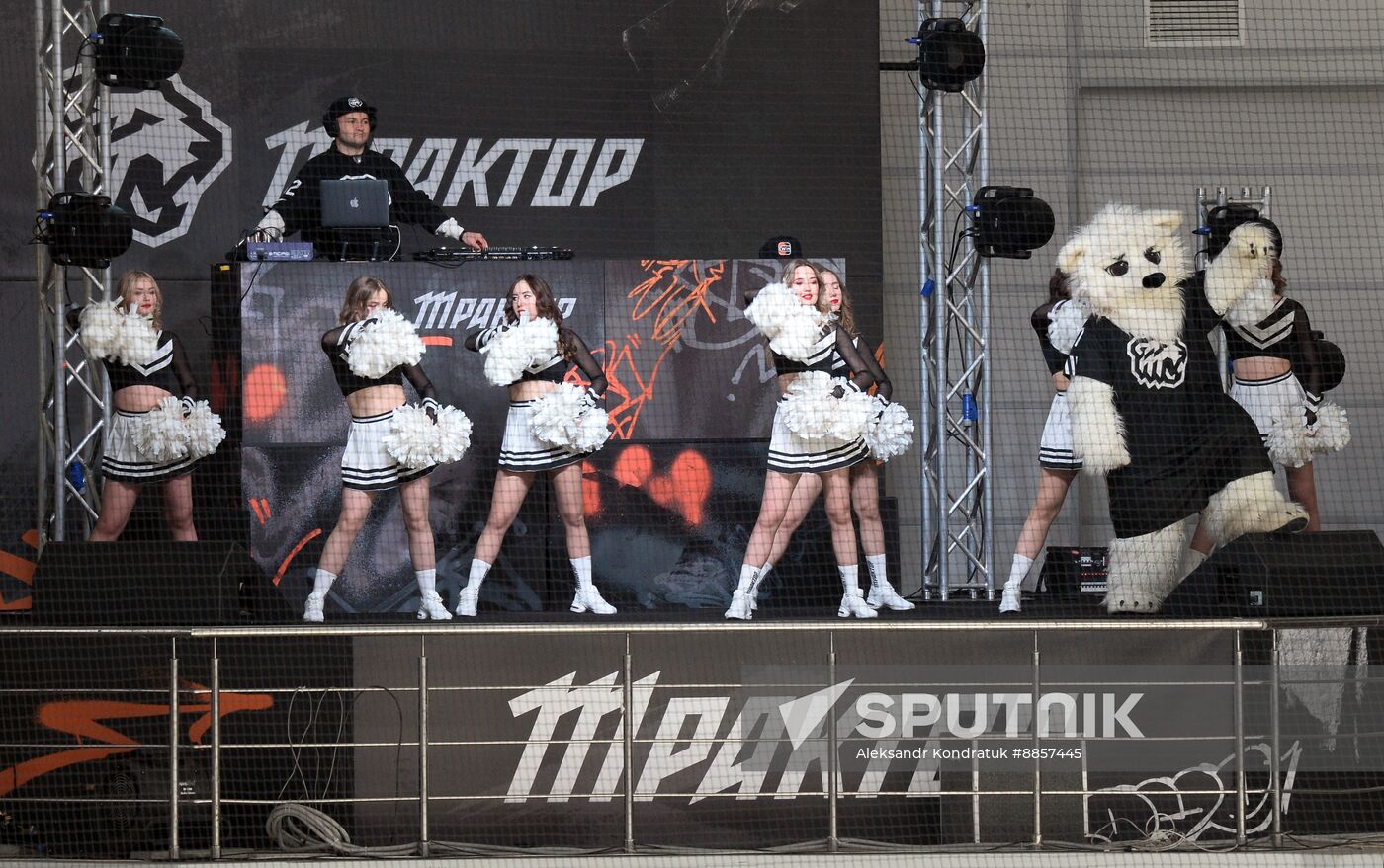 Russia Ice Hockey Kontinental League Traktor - Metallurg