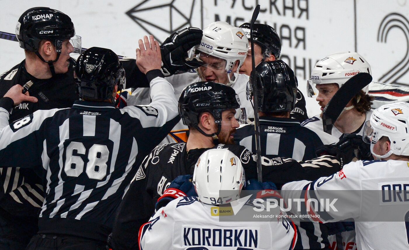 Russia Ice Hockey Kontinental League Traktor - Metallurg