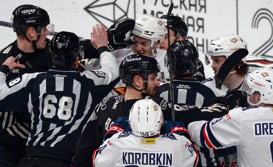 Russia Ice Hockey Kontinental League Traktor - Metallurg