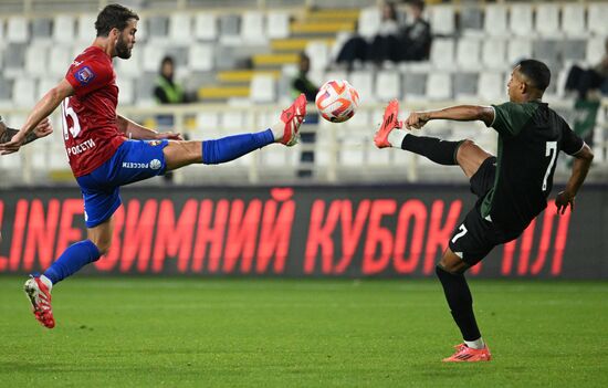 Russia Soccer Premier-League Winter Cup CSKA - Krasnodar