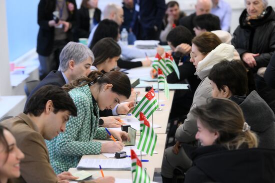 Abkhazia Presidential Election