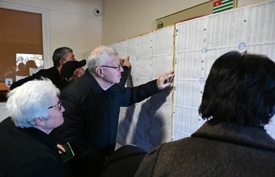 Abkhazia Presidential Election