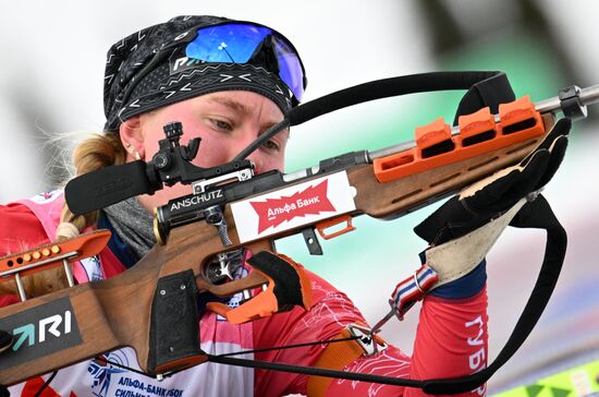 Belarus Biathlon Strongest Cup Women Sprint