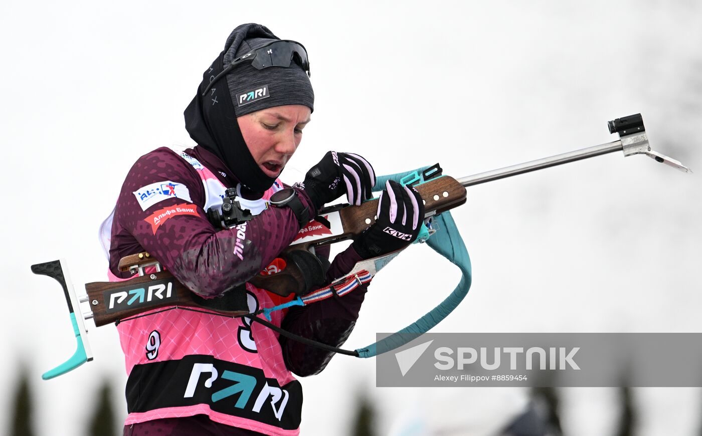 Belarus Biathlon Strongest Cup Women Sprint